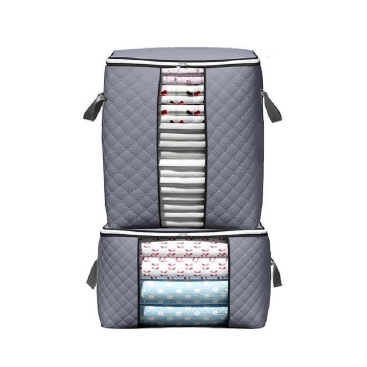 Quilt Clothes Storage Bag Moving Luggage Packing Bag, Specification:Horizontal  + Vertical