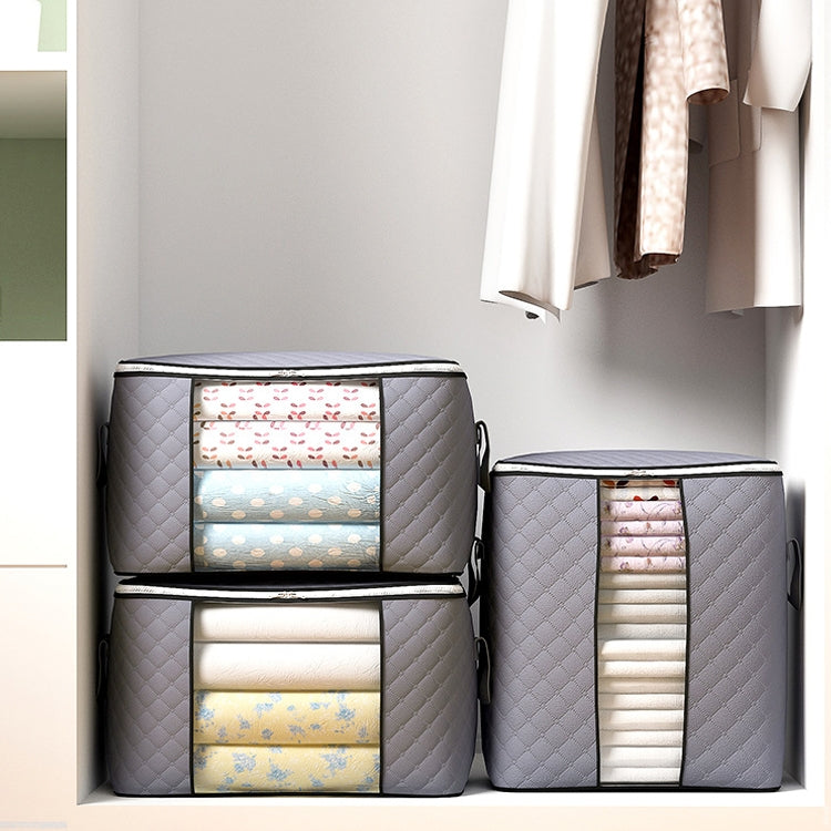 Quilt Clothes Storage Bag Moving Luggage Packing Bag, Specification:5 Horizontal