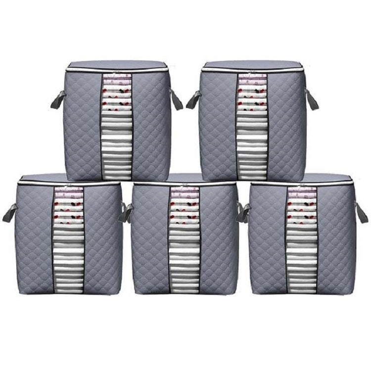 Quilt Clothes Storage Bag Moving Luggage Packing Bag, Specification:5 Vertical