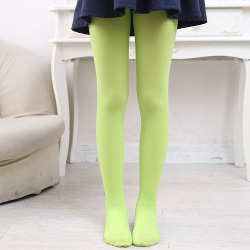 Spring Summer Autumn Solid Color Pantyhose Ballet Dance Tights for Kids, Size:S