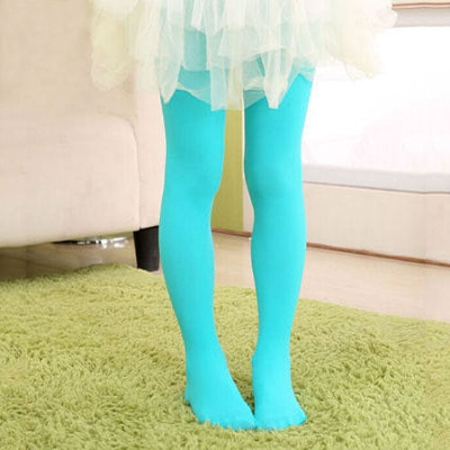 Spring Summer Autumn Solid Color Pantyhose Ballet Dance Tights for Kids, Size:S