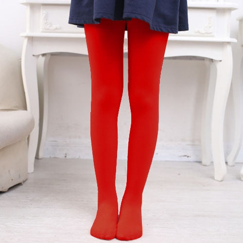Spring Summer Autumn Solid Color Pantyhose Ballet Dance Tights for Kids, Size:S