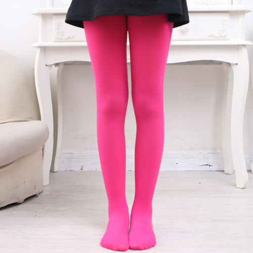 Spring Summer Autumn Solid Color Pantyhose Ballet Dance Tights for Kids, Size:S