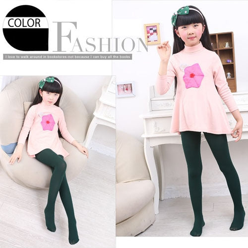Spring Summer Autumn Solid Color Pantyhose Ballet Dance Tights for Kids