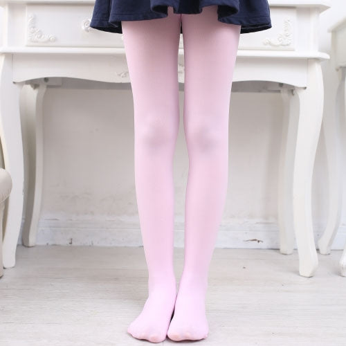 Spring Summer Autumn Solid Color Pantyhose Ballet Dance Tights for Kids