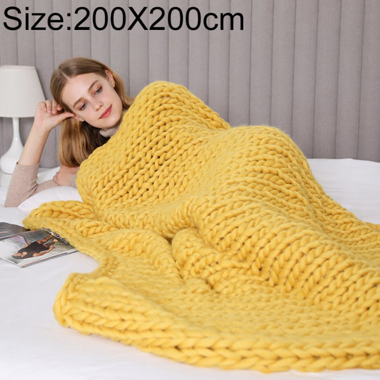 Fashion Handmade Polyester Blanket, Size:200X200cm