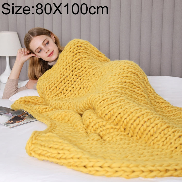 Fashion Handmade Polyester Blanket, Size:80X100cm