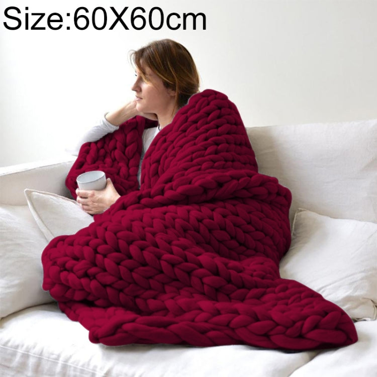 Fashion Handmade Polyester Blanket, Size:60X60cm