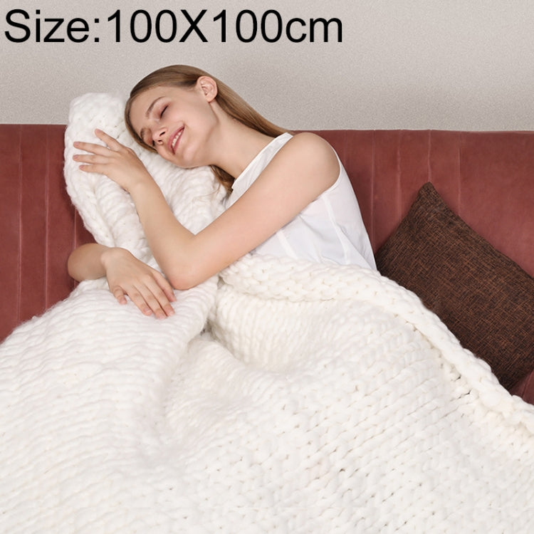 Fashion Handmade Polyester Blanket, Size:100X100cm