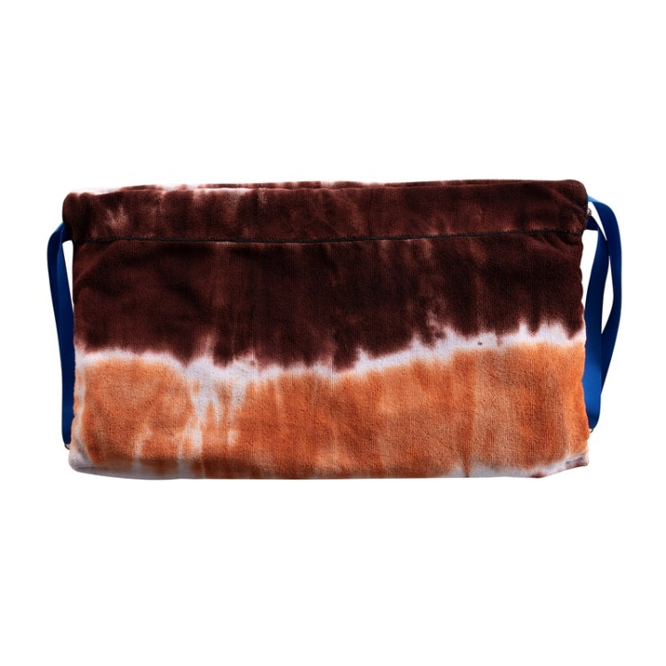 Tie-Dyed Microfiber Recliner Cover Beach Chair Towel Backpack Beach Towel, Size: 210 x 75cm
