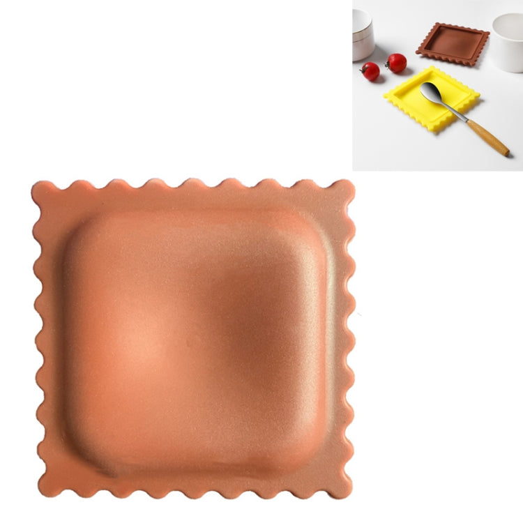 3 PCS Biscuit Shape Desktop Silicone Heat Insulation Anti-Scalding Soup Spoon Pad