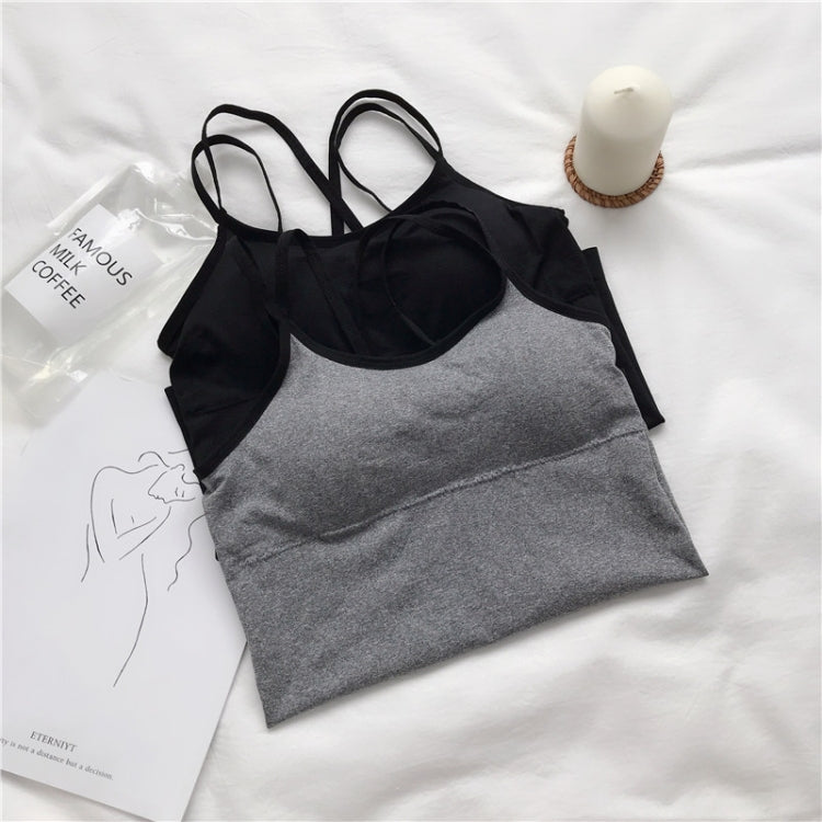 Slim Back V Lace Underwear Gathers Base With Chest Pad And Beautiful Back Camisole, Size: Free Size
