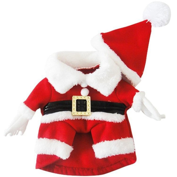 Pet Three-Dimensional Christmas Suit, Size: S