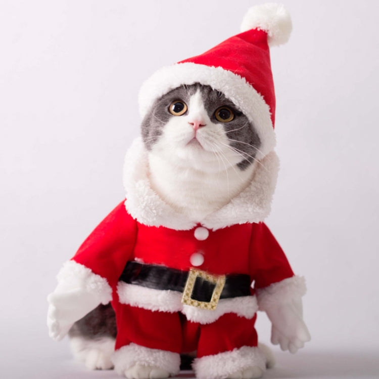 Pet Three-Dimensional Christmas Suit, Size: M