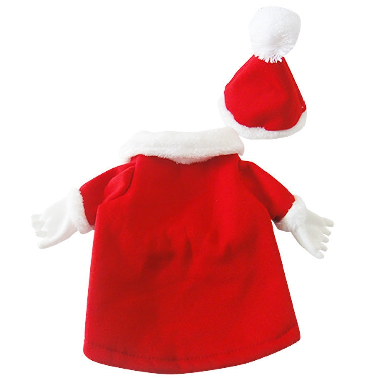 Pet Three-Dimensional Christmas Suit, Size: M