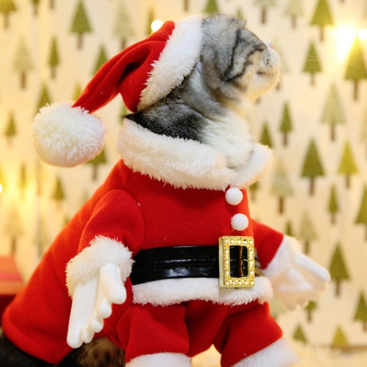 Pet Three-Dimensional Christmas Suit, Size: M