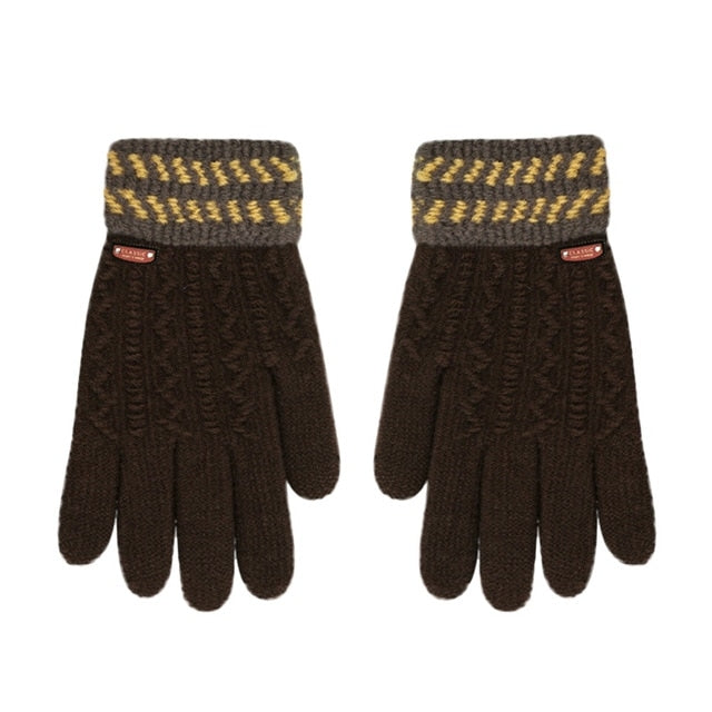 Winter Gloves Children Classical Girls Boys Winter Warm Gloves