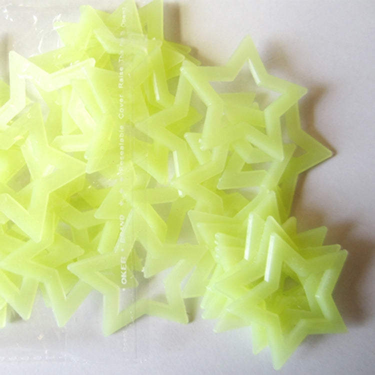 100PC Kids Bedroom Glow Wall Stickers Stars