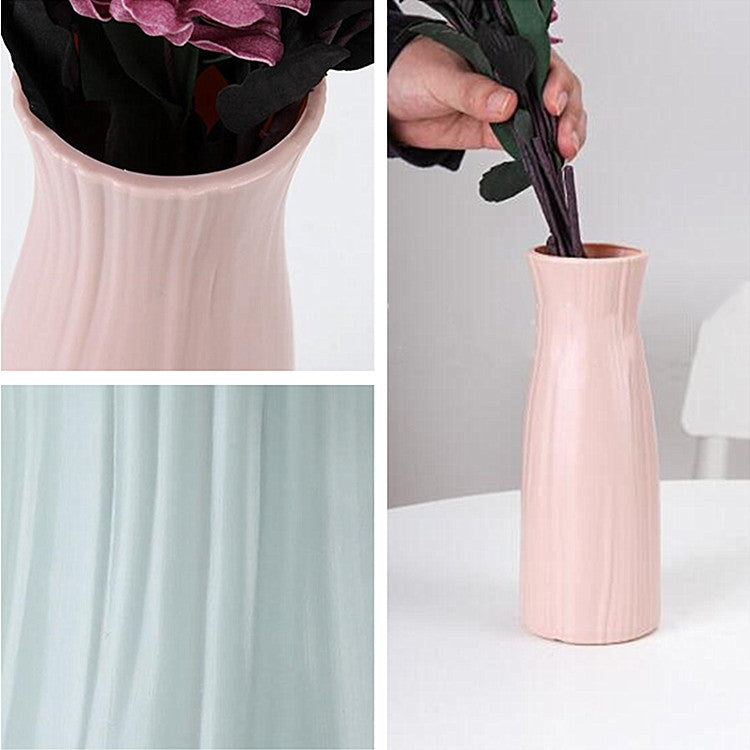 Creative Plastic Vase Dry and Wet Flower Arrangement Home Decoration Desktop Decoration