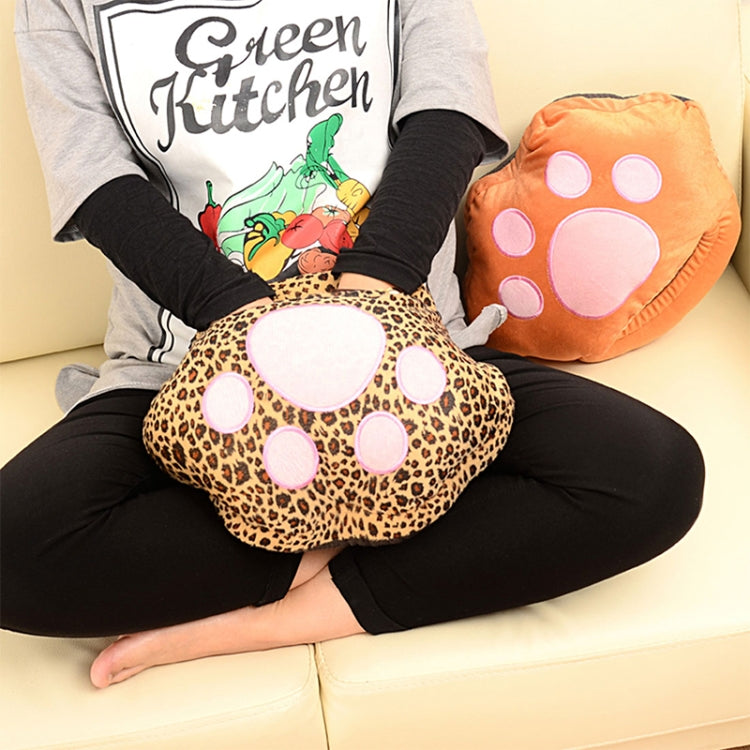 Big Feet Warm Slippers Electric Heat Slipper Popular Warm Your Feet Cartoon USB Foot Warmer Shoes(Coffee)