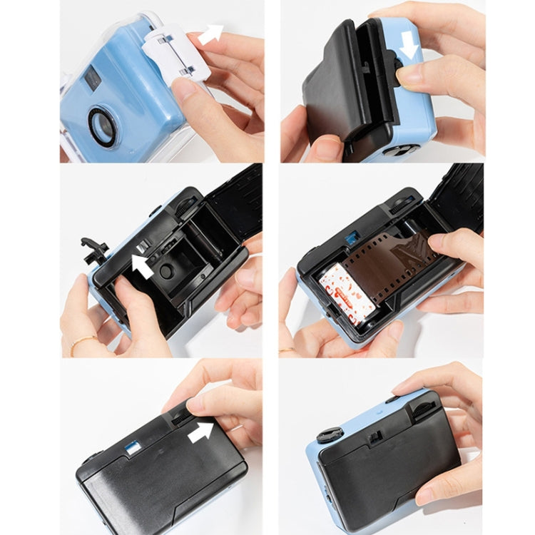8 PCS/Roll 28mm ISO 200 Mini Color Photo Film for 135 Cute Retro Camera
