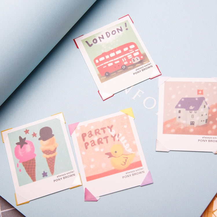 Lesson Book Corner Protector Photo Scrapbook Album Photo Frame Decorative Corner Sticker