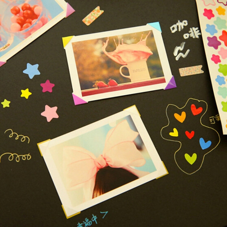 Lesson Book Corner Protector Photo Scrapbook Album Photo Frame Decorative Corner Sticker