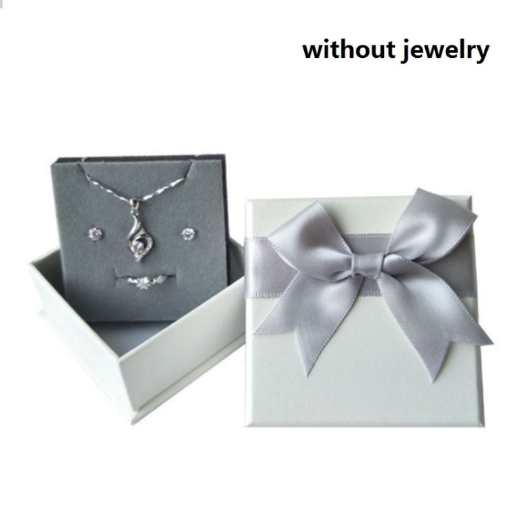 3 PCS Exquisite Jewelry Packaging Gift Box, Specification:7.5x7.5cm (Bow Knot)