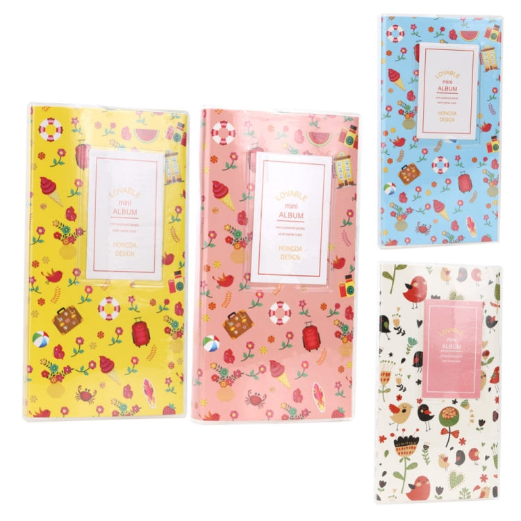 Cartoon Pattern Pocket Album Candy Color Photo Albums