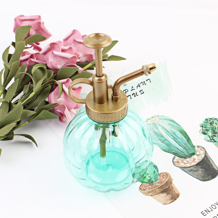 350ml Pumpkin Plastic Gardening Pot Antique Bronze Vintage Style Plants Watering Hand Pressure Spray Craft Bottle