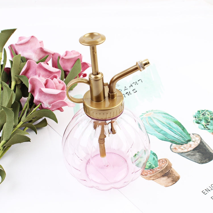 350ml Pumpkin Plastic Gardening Pot Antique Bronze Vintage Style Plants Watering Hand Pressure Spray Craft Bottle
