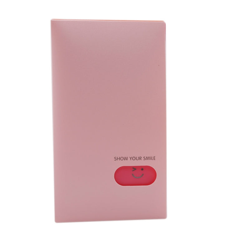 Smiley Face Pattern Portable Business Card Book Card Holder Small Card storage Book Card Sticker Collection Ticket Collection