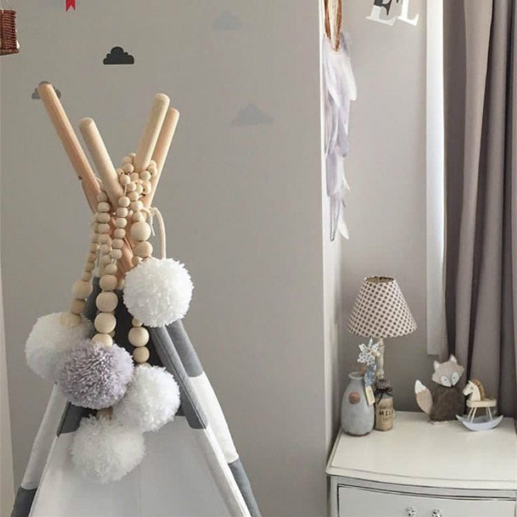 Wooden Beads Hanging Ball Hanging Ornaments Tent Decoration Children's Room Decoration