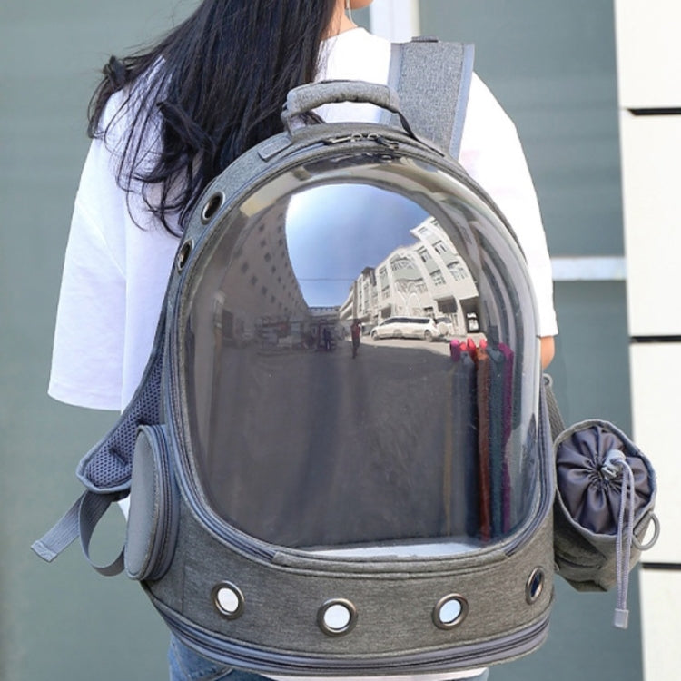 Pet Portable Transparent Space Capsule Backpack