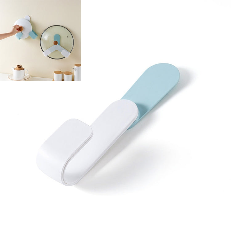 2 PCS Kitchen Wall-mounted Free-punch Lid Cutting Board Storage Rack