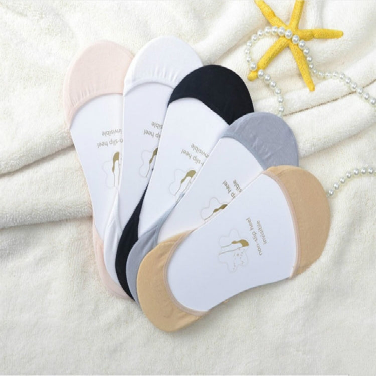 Ultra-thin Absorbing Silicone Non-slip Cotton Seamless Invisible Sailboat Socks