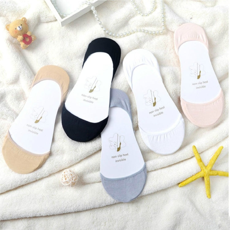 Ultra-thin Absorbing Silicone Non-slip Cotton Seamless Invisible Sailboat Socks