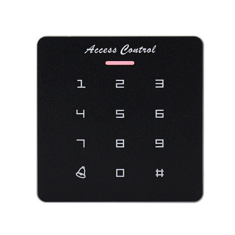 Simple IDIC Card Access Control All-in-one Machine Key Touch Access Control Controller Induction Card  Password, Style:A2-Physical Buttons