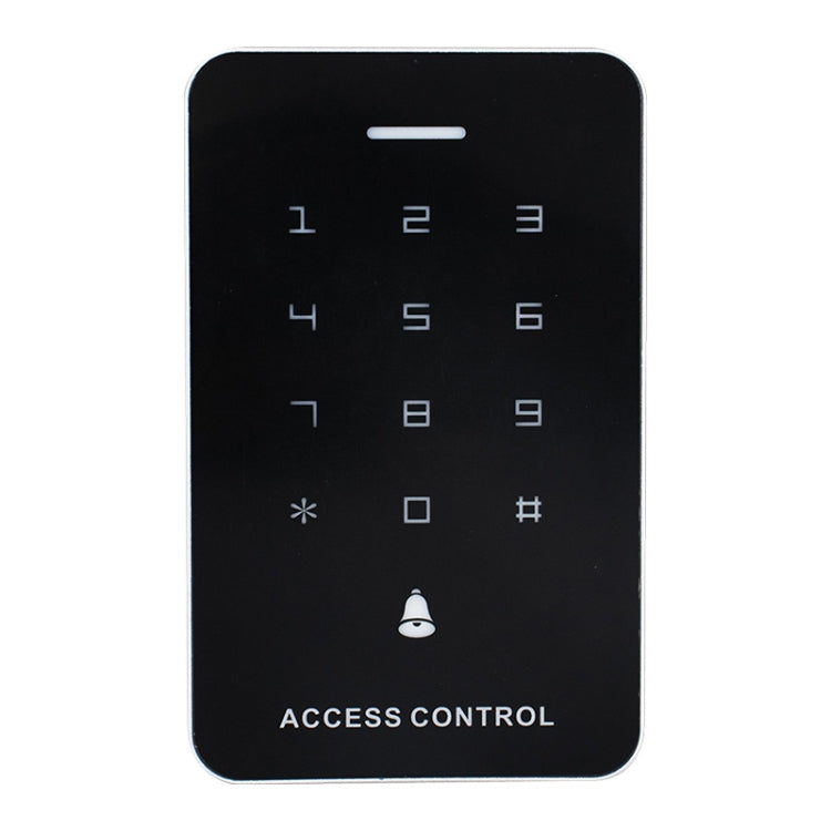 Simple IDIC Card Access Control All-in-one Machine Key Touch Access Control Controller Induction Card  Password, Style:A3- Touch Button