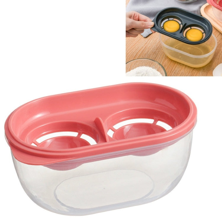 5 PCS Egg White Separator with Storage Box Household Large-Capacity Fast Filtration & Separation Baking Tools