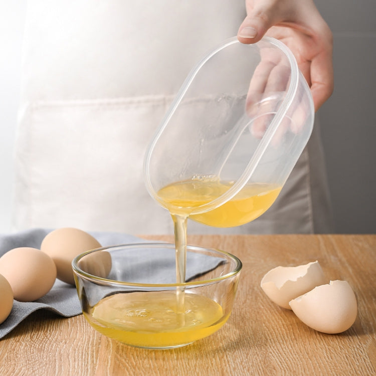 5 PCS Egg White Separator with Storage Box Household Large-Capacity Fast Filtration & Separation Baking Tools