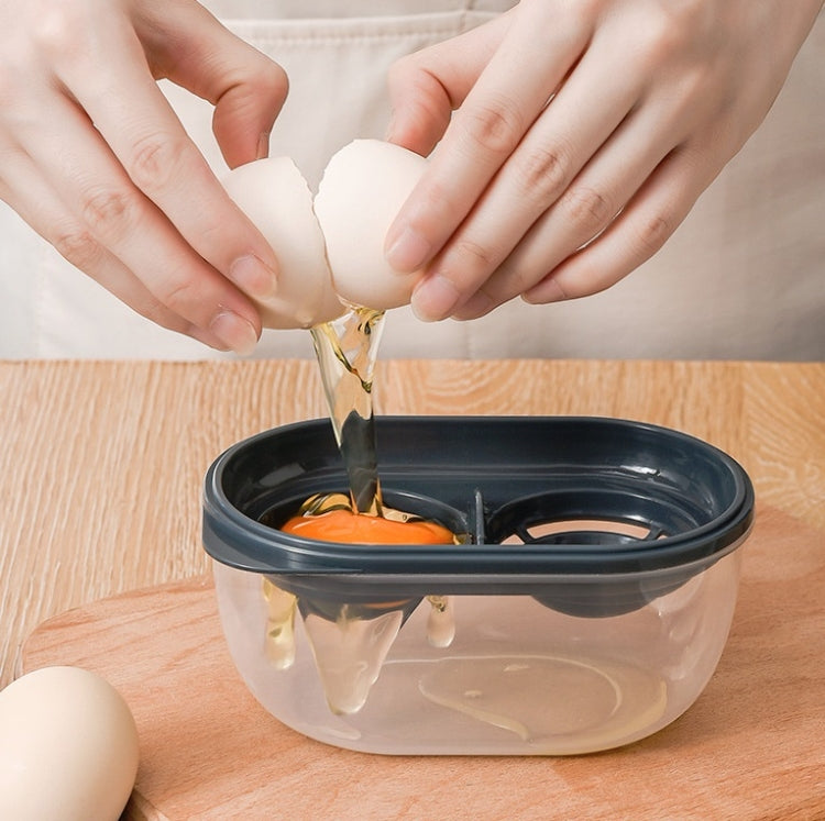 5 PCS Egg White Separator with Storage Box Household Large-Capacity Fast Filtration & Separation Baking Tools