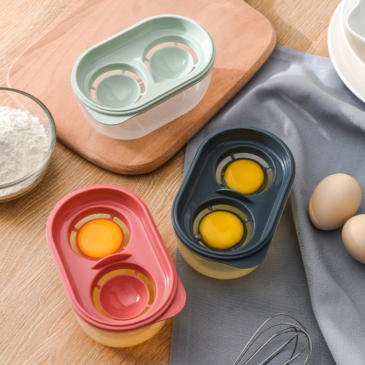 5 PCS Egg White Separator with Storage Box Household Large-Capacity Fast Filtration & Separation Baking Tools