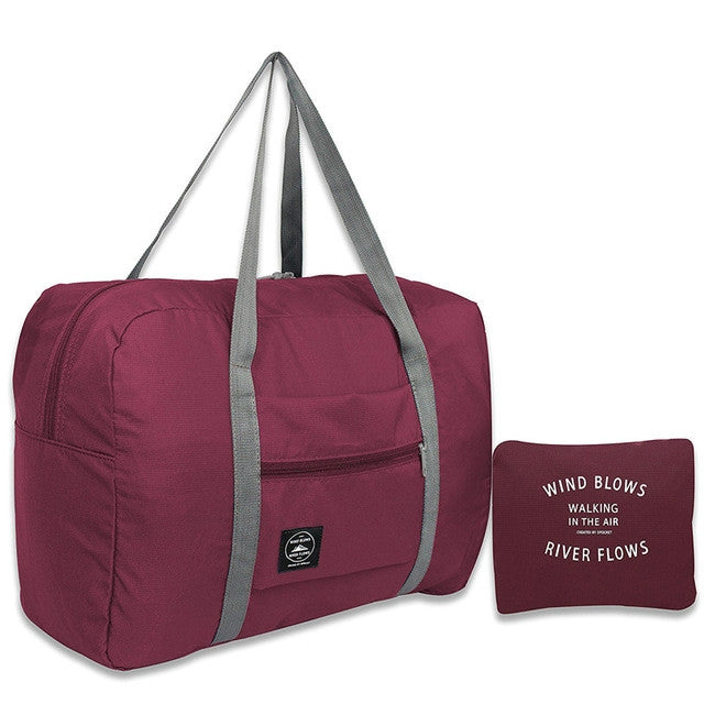 2 PCS Large Capacity Fashion Travel Bag Carry on Luggage Bags