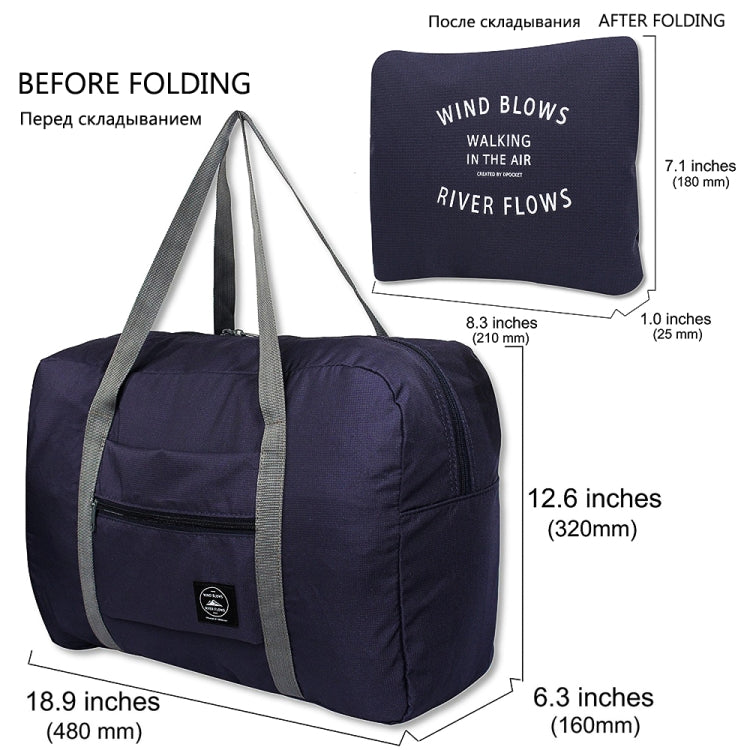 2 PCS Large Capacity Fashion Travel Bag Carry on Luggage Bags