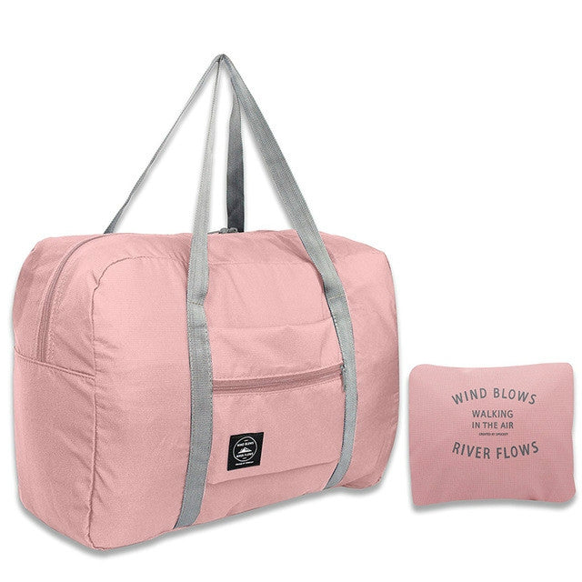 2 PCS Large Capacity Fashion Travel Bag Carry on Luggage Bags