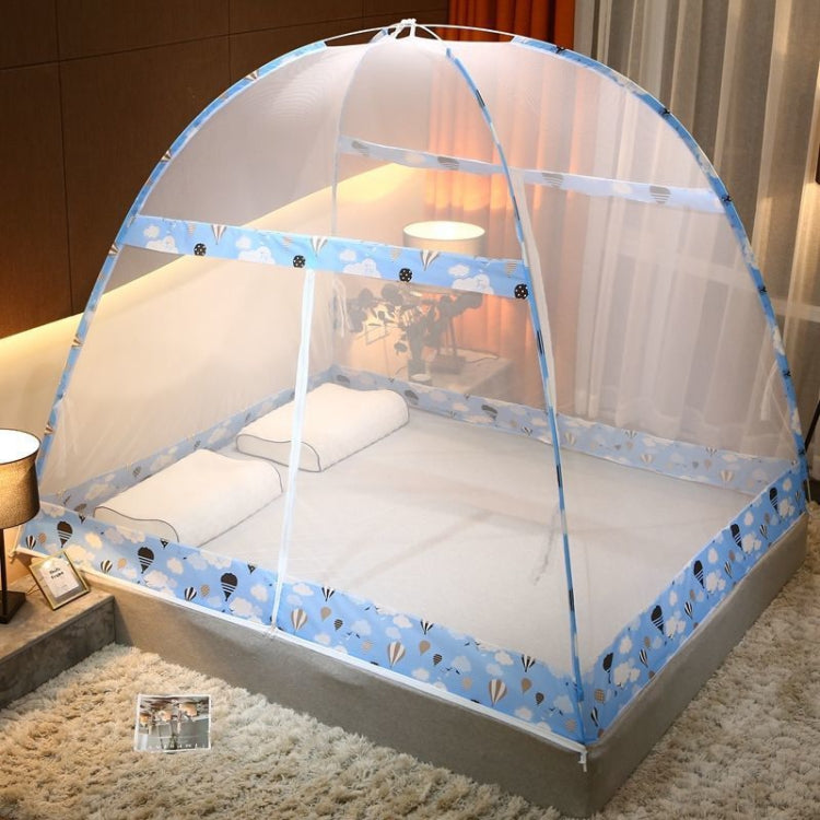 Free Installation of Yurt Double Door Encryption Thickened Mosquito Net, Size:120x200 cm