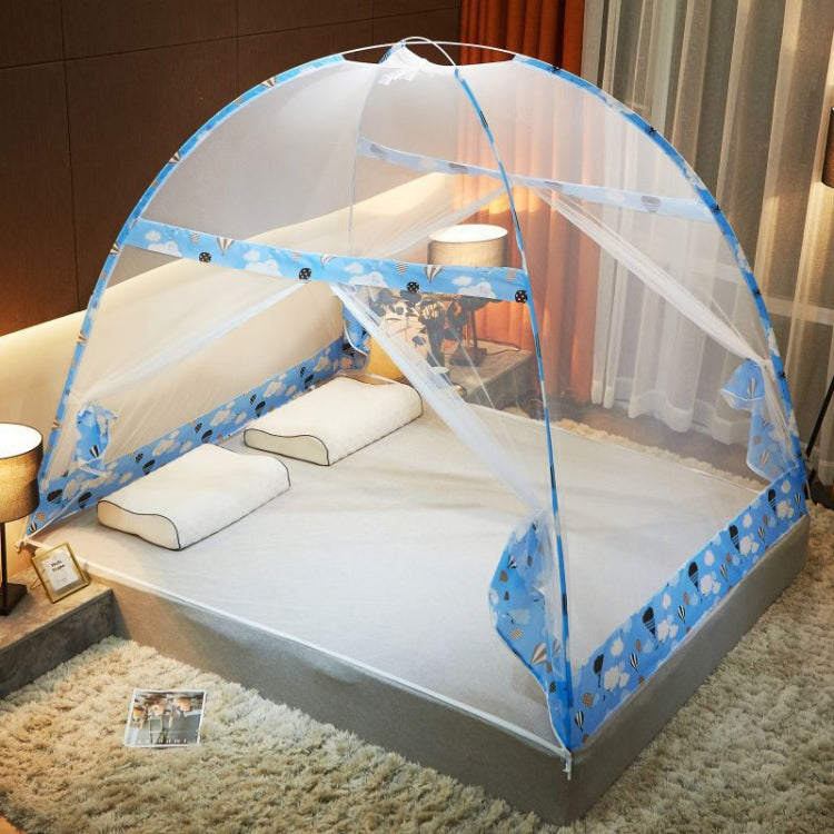 Free Installation of Yurt Double Door Encryption Thickened Mosquito Net, Size:120x200 cm