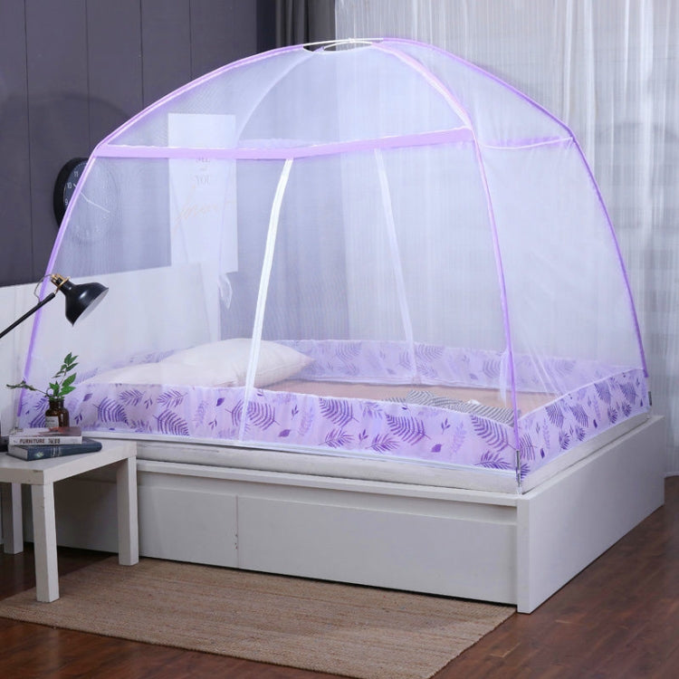 Free Installation of Yurt Double Door Encryption Thickened Mosquito Net, Size:120x200 cm