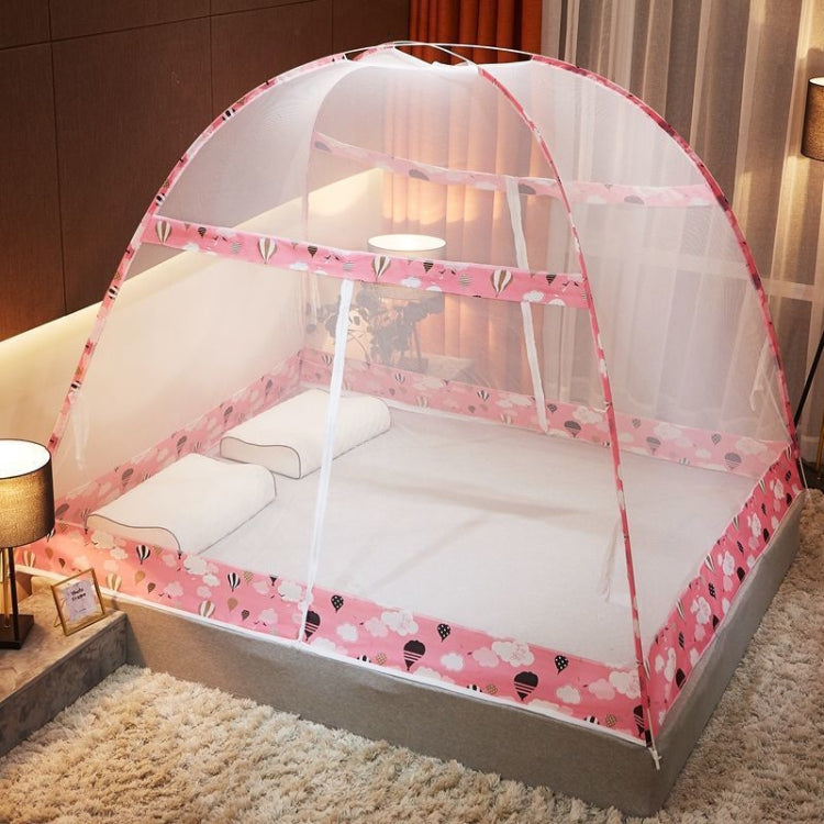 Free Installation of Yurt Double Door Encryption Thickened Mosquito Net, Size:150x200 cm